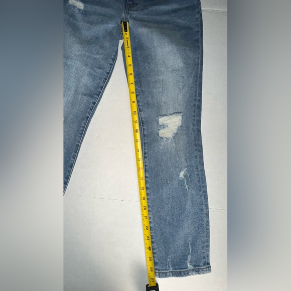 Kut from the Kloth Size 0 Reese Fab Ab Ankle Straight‎ Leg High Rise Blue - Picture 8 of 9